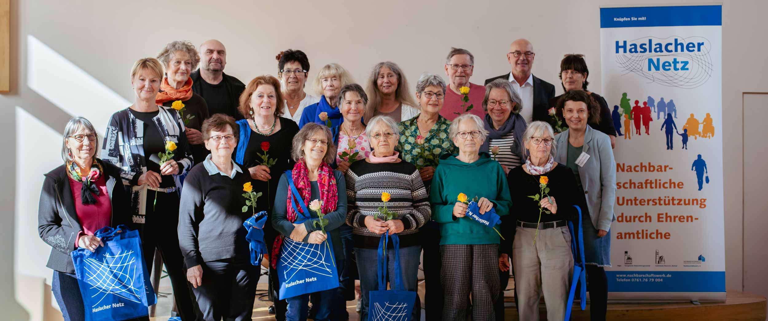 Gruppenbild, Haslacher Netz